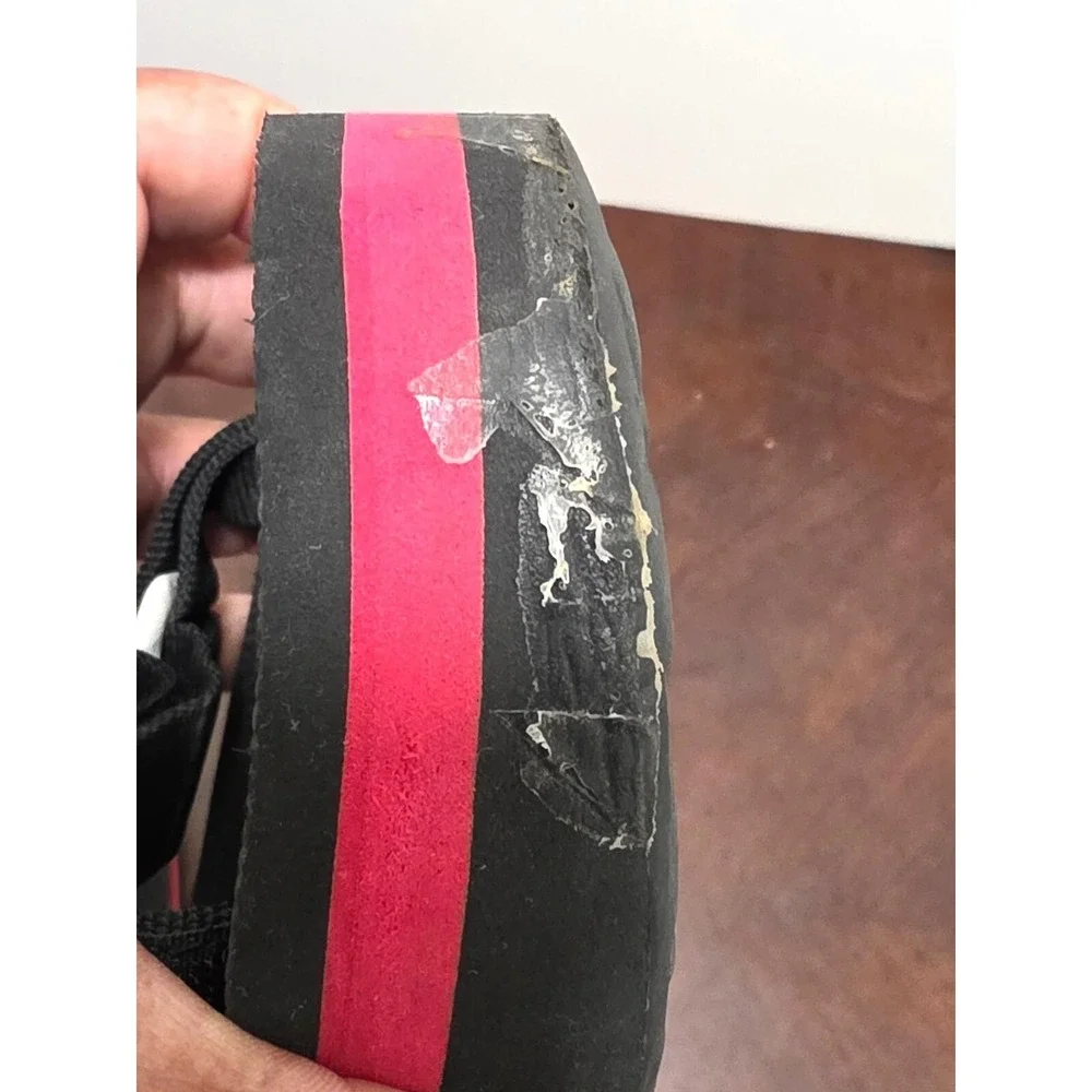 TEVA Platform Universal Black & Red Sport Sandals Adjustable Straps Women's Size